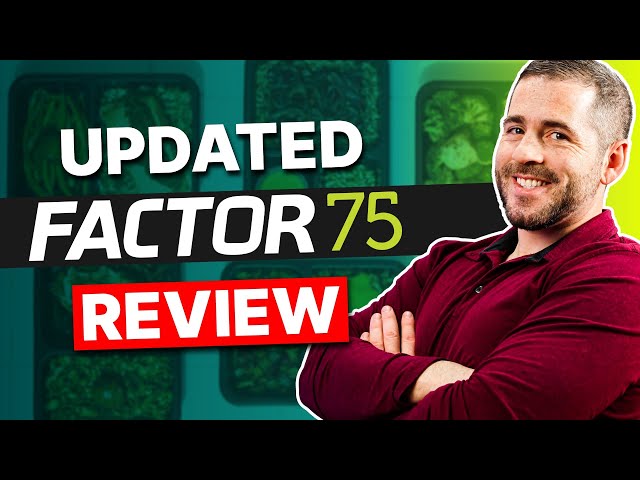 Factor 75 meal delivery YouTube video thumbnail