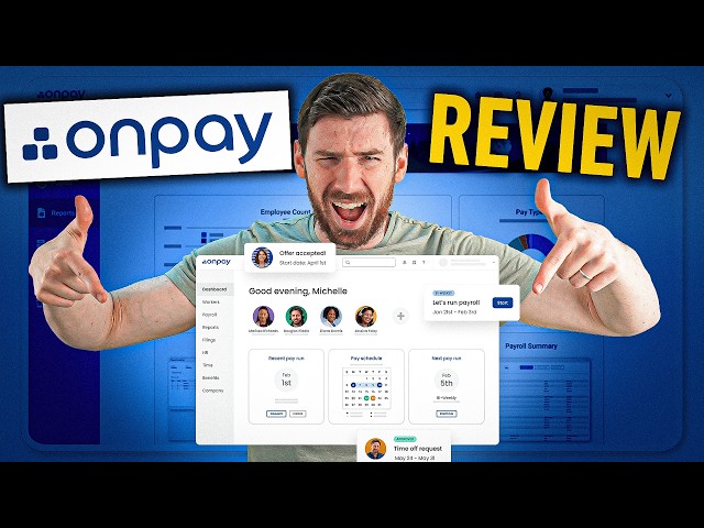 OnPay payroll software ranked #1 on YouTube